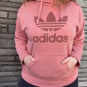 Adidas Acid Wash Pull Over Hoodie Sweatshirt